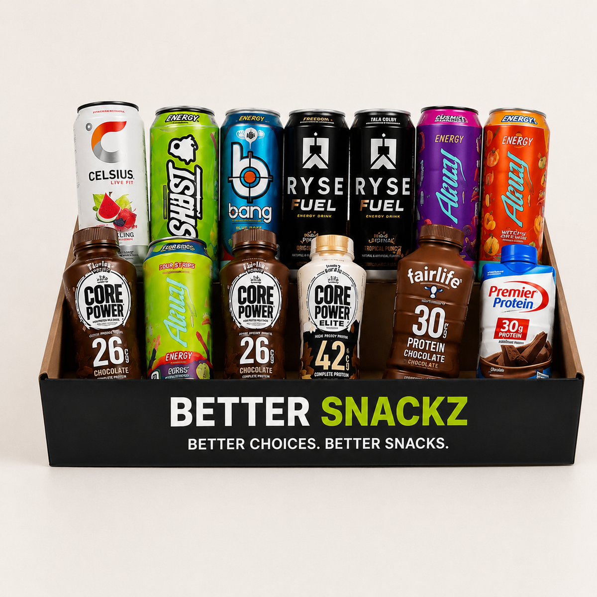 Energy + Protein Drink Variety Box