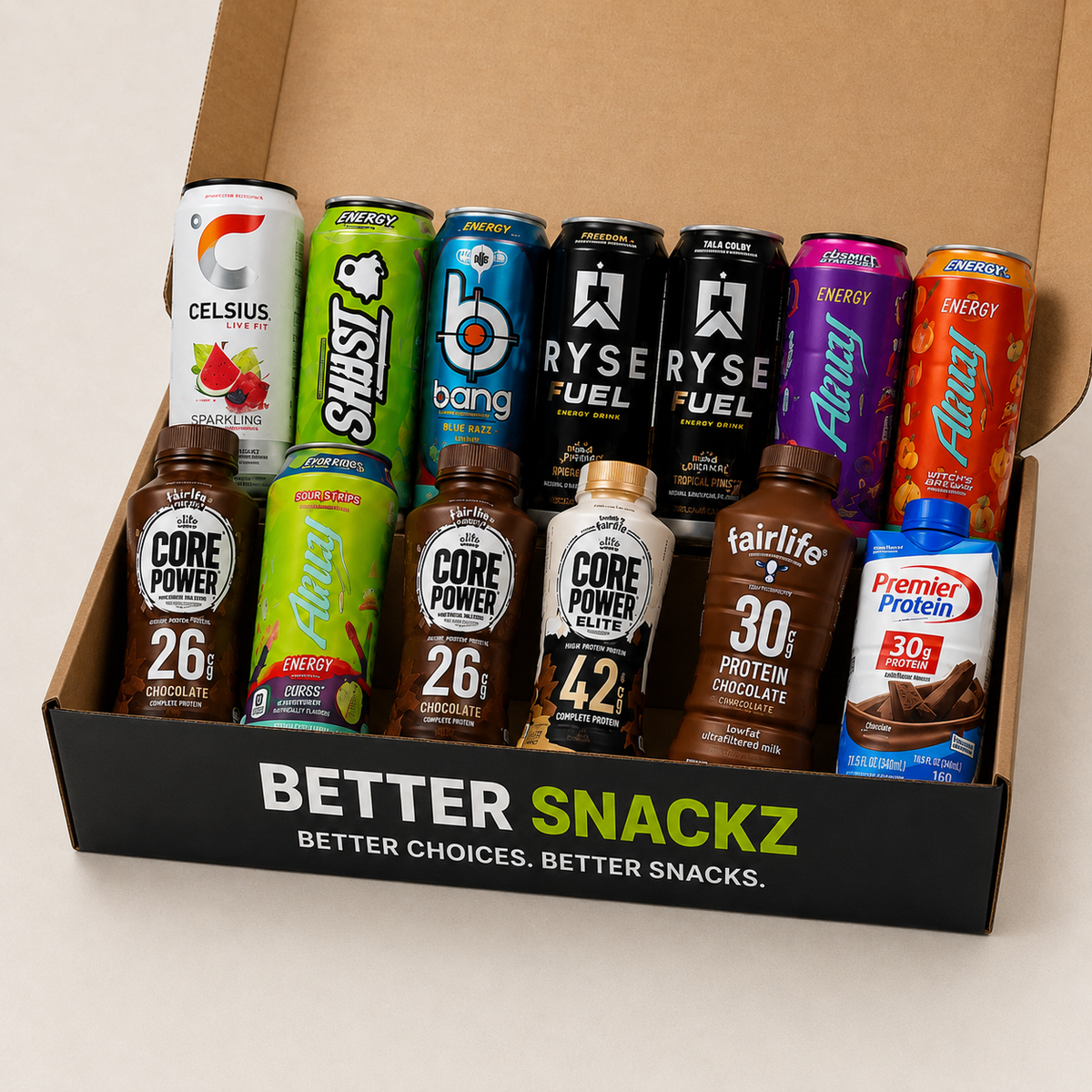 Energy + Protein Drink Variety Box