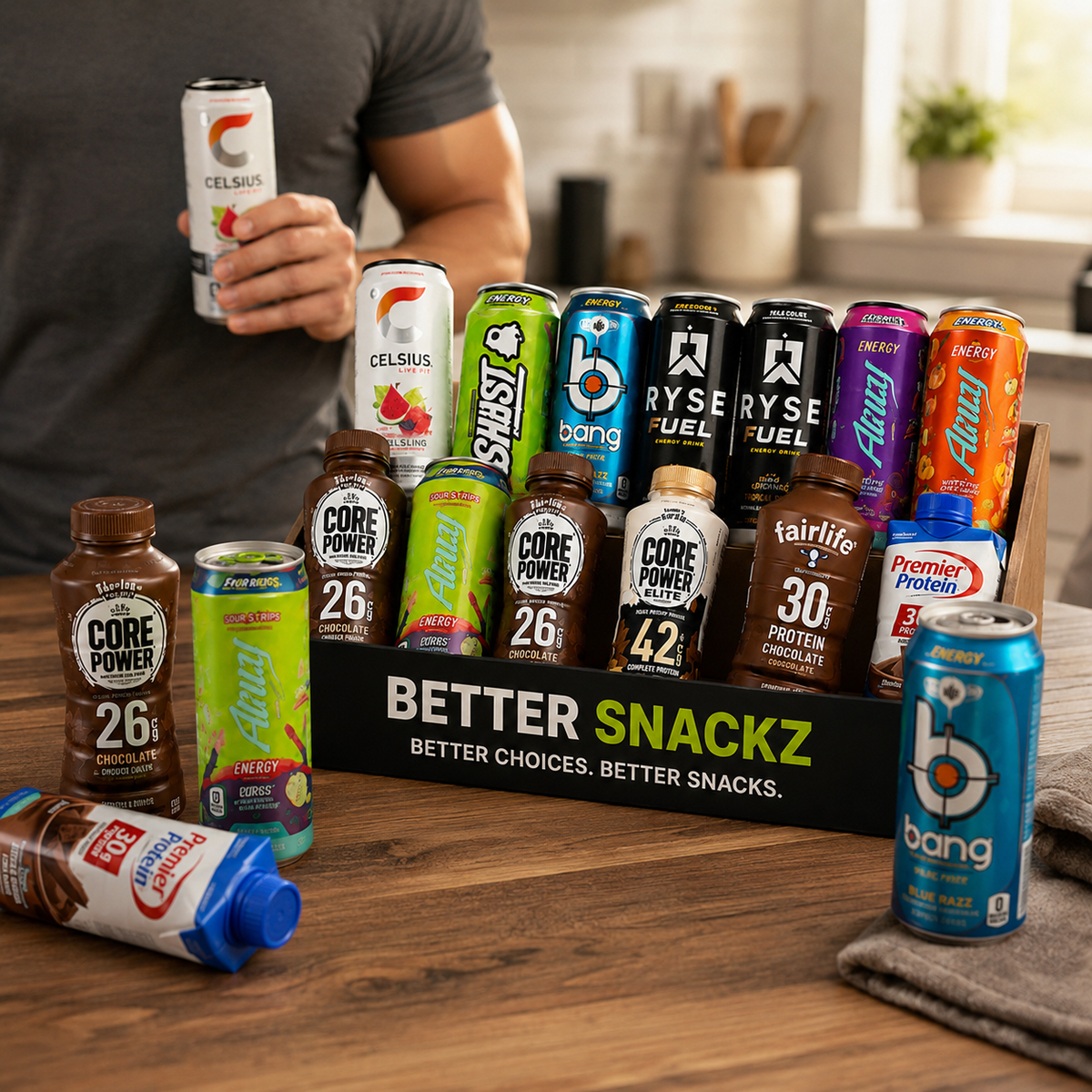 Energy + Protein Drink Variety Box
