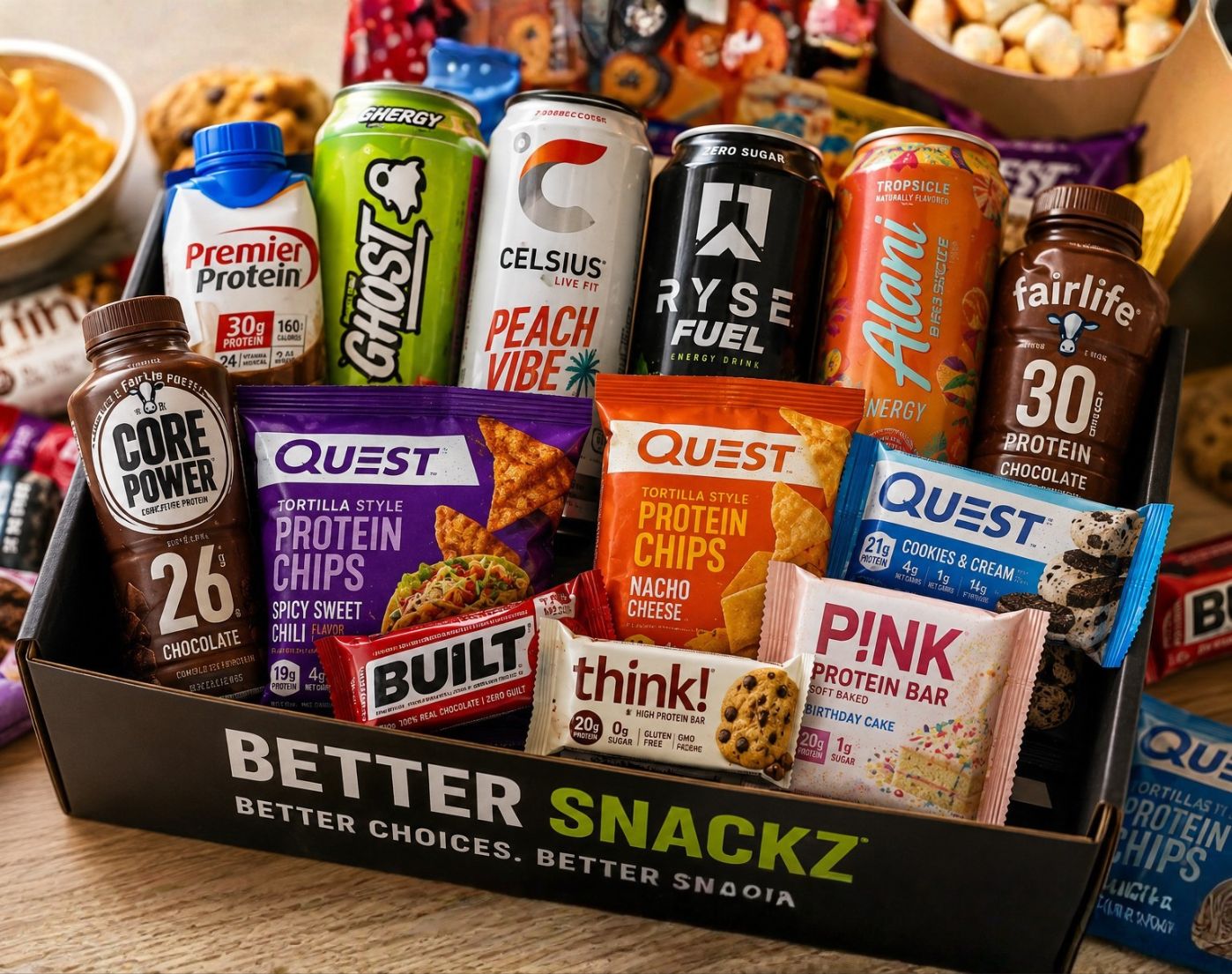 Discover something new in every box.